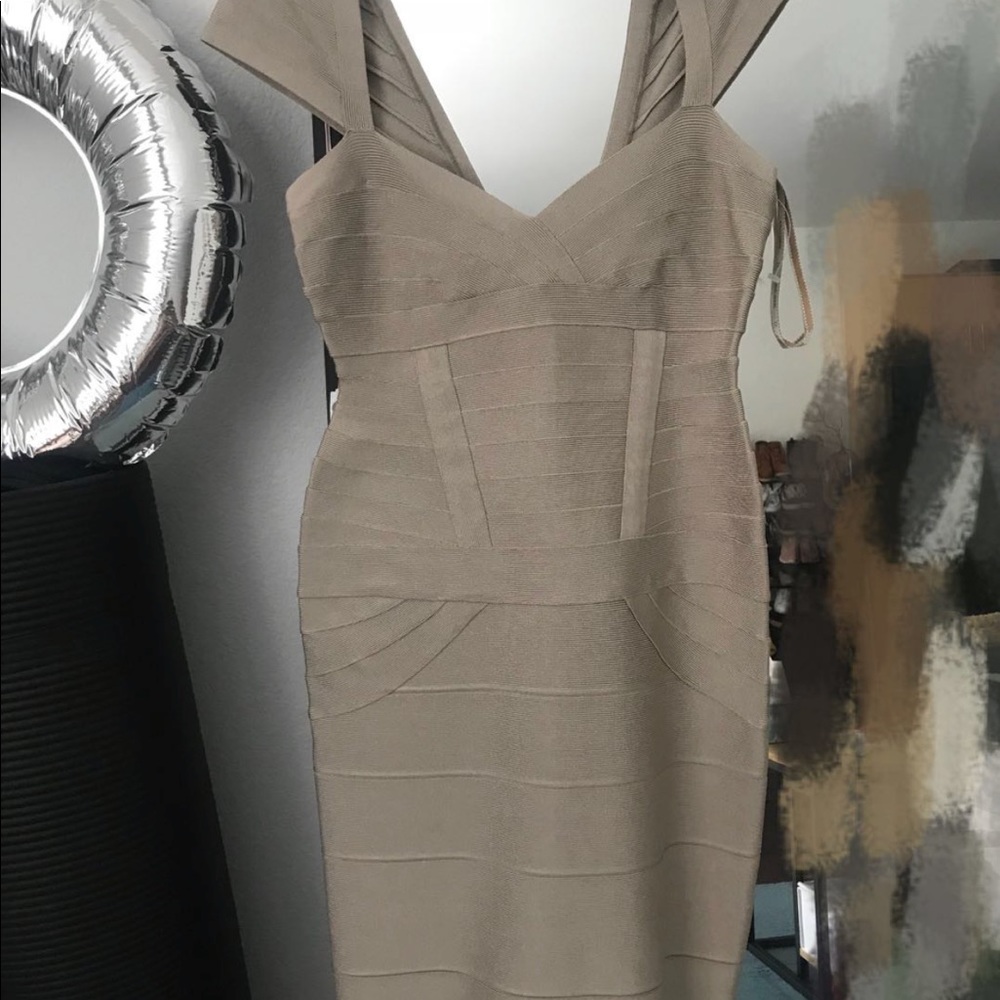 Herve Leger bandage dress (size: s)